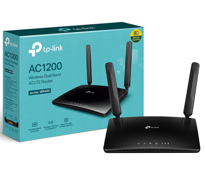 TP-LINK Archer MR400 2.4 / 5 GHz (DualBand), Gniazdo SIM